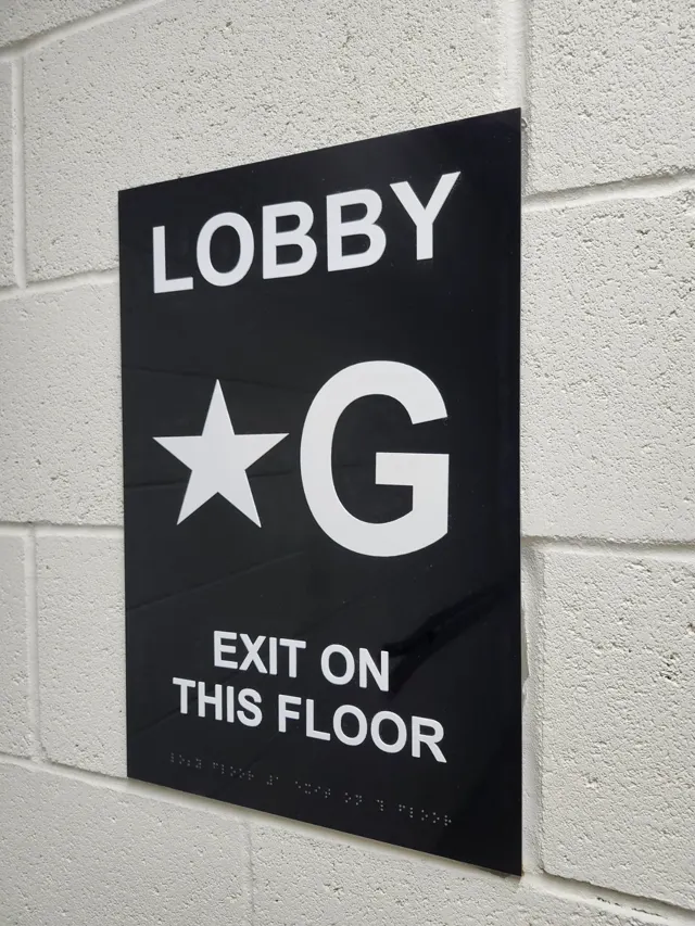 Custom business signage project